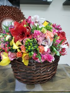 Корзина цветов